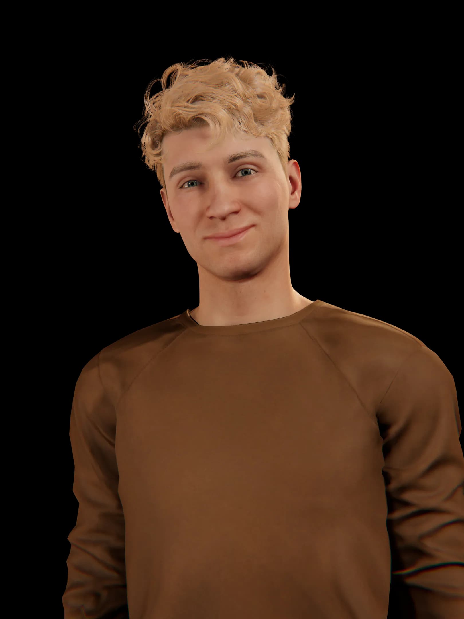 Animated 3D avatar