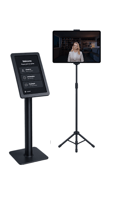 Compact kiosk render