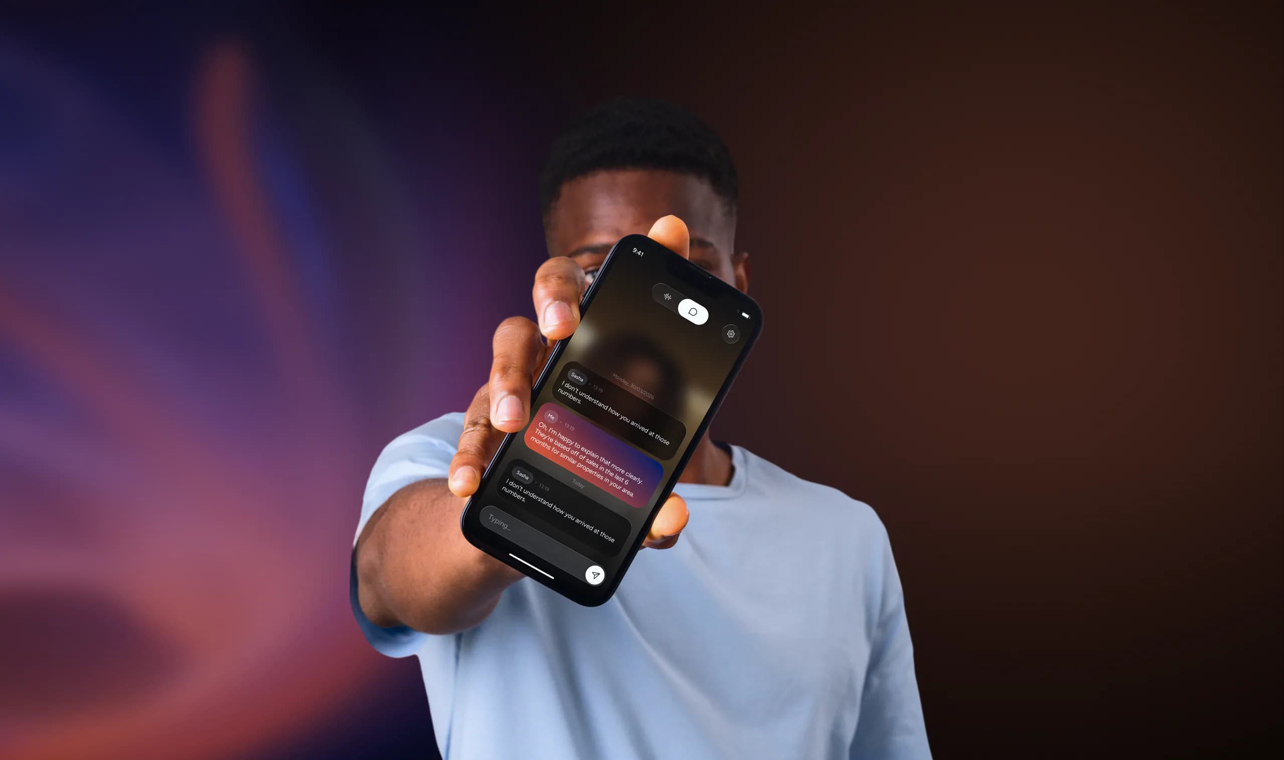 Promethist orb call experience on iPhone