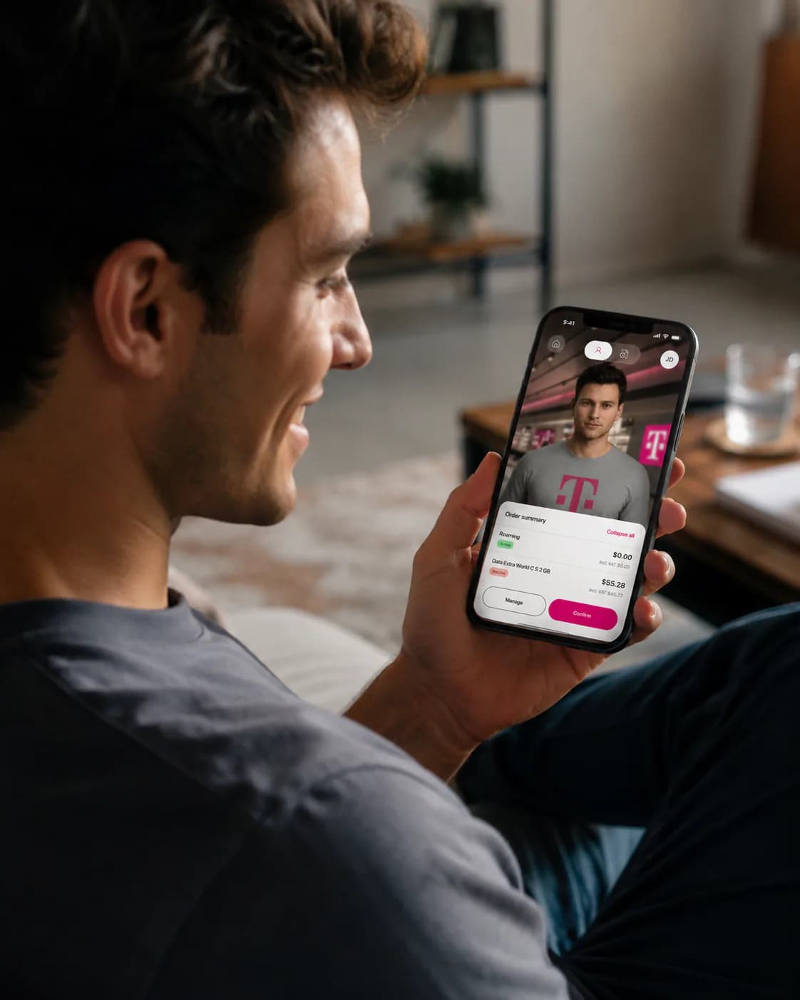 T-Mobile digital human assistant for B2B customer care