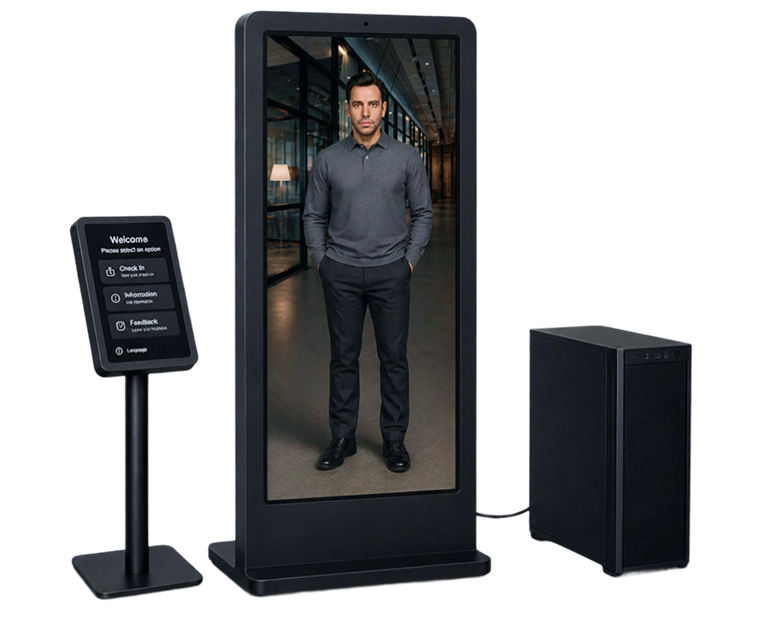 Flagship kiosk render